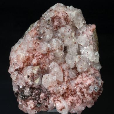 Rhodochrosite with Quartz