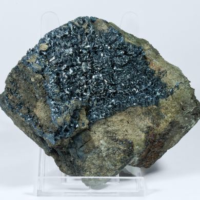 Chalcocite with Pyrite