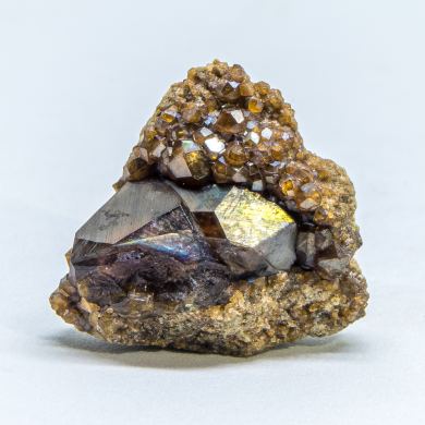 Andradite & Grossular (garnet group)