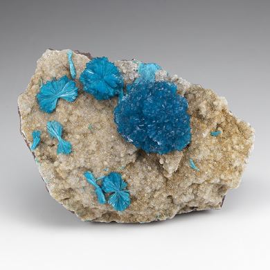 Cavansite with Stilbite