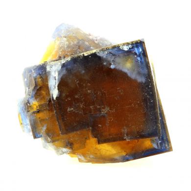 Blue and yellow fluorite.