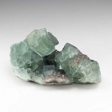Fluorite with Quartz