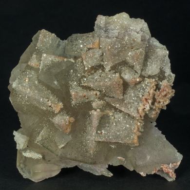 Fluorite with Quartz and Baryte