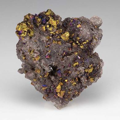 Chalcopyrite with Quartz