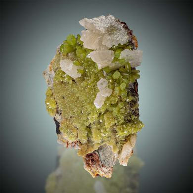 Cerussite  on Pyromorphite