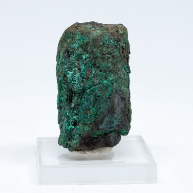 Chalcocite & Malachite ps. Wood