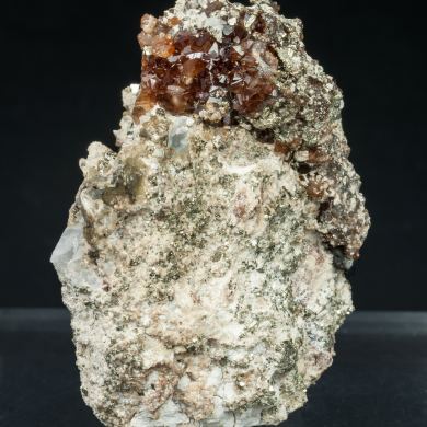 Andradite, Pyrite, Dolomite