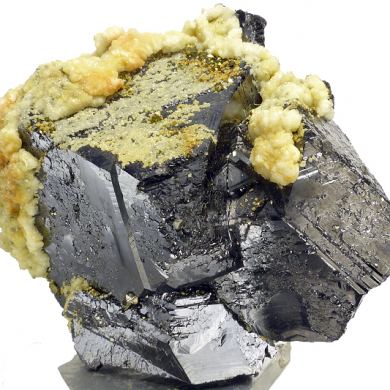 Sphalerite, siderite