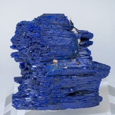 Azurite doubly terminated