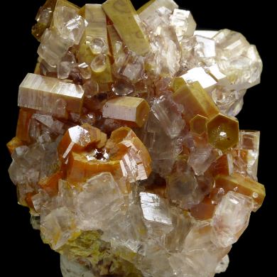 Vanadinite, calcite MEXICO