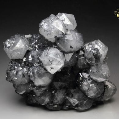 bi-terminated QUARTZ with BOULANGERITE inclusions