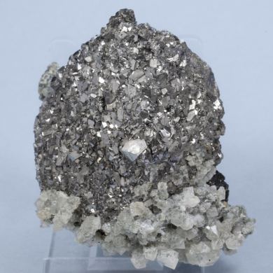 Löllingite with Arsenopyrite, Quartz, Magnetite and Calcite