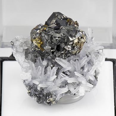 Tetrahedrite with Pyrite, Chalcopyrite, Quartz