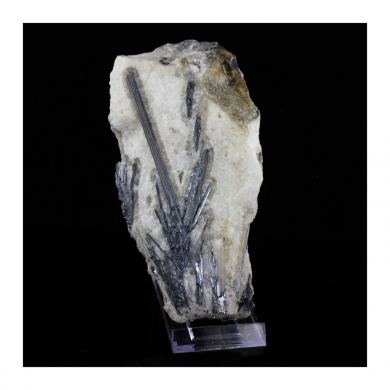 Stibnite + Calcite.