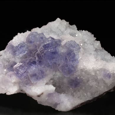 Fluorite with Quartz