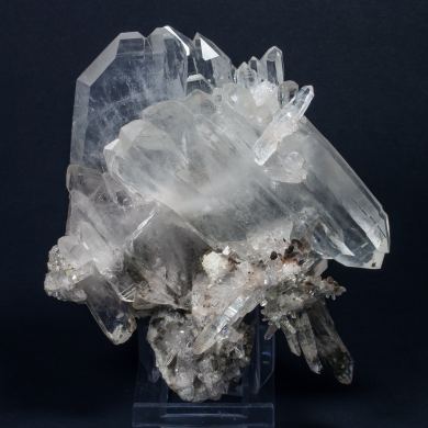 Quartz (variety faden quartz) with Chlorite inclusions