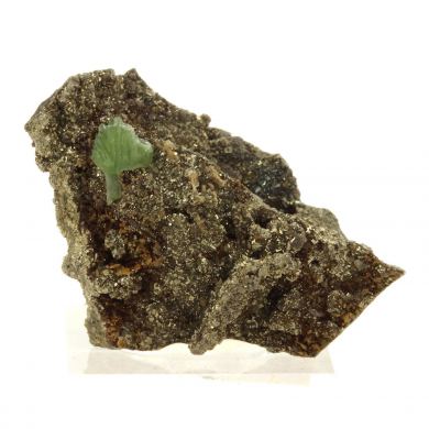 Ludlamite + Pyrite.