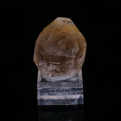 RUTILE QUARTZ - Novo Horizonte, Bahia, Brazil