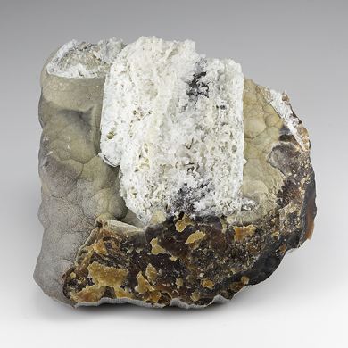 Calcite-after-Whewellite