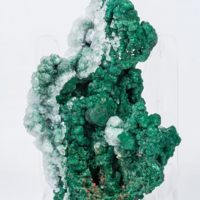 Malachite with Calcite and Cerussite