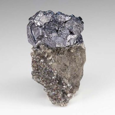 Galena with Dolomite, Chalcopyrite