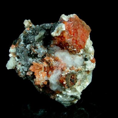 Serandite, Polylithionite, Analcime, Aegirine