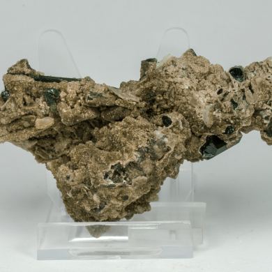 Zanazziite with Elbaite and Microcline