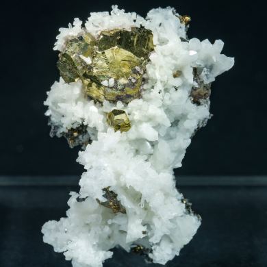 Pyrite with Quartz