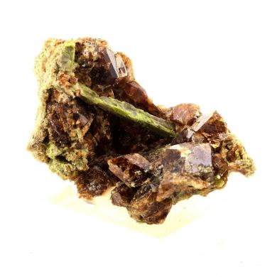 Grossular garnet + Epidote.