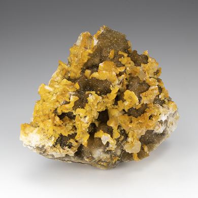 Dolomite with Quartz, Calcite