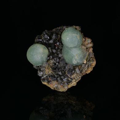 PREHNITE on EPIDOTE - Kayes, Mali