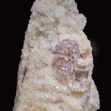 Fluorite with Quartz