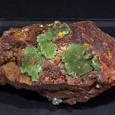 Austinite (variety cuprian)