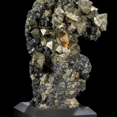 Pyrite & Magnetite from Brosso Mine, Italy