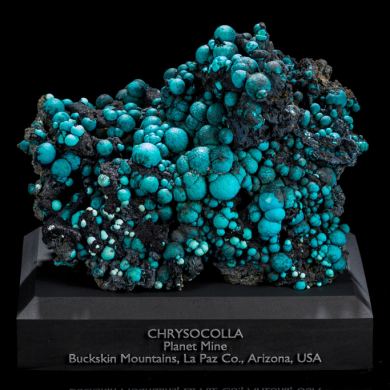 Chrysocolla from Planet Mine, Arizona