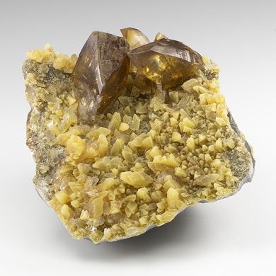 Barite with Calcite