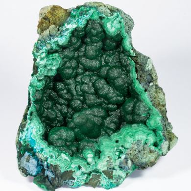 Malachite with Chrysocolla