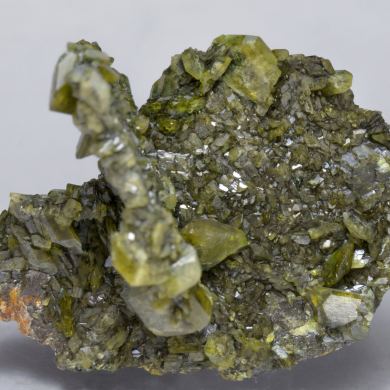 Titanite on Rutile after Ilmenite and with Microcline