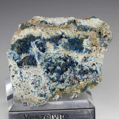 Veszelyite with Hemimorphite