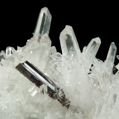 Hubnerite and Quartz