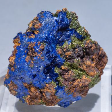 Olivenite and Azurite
