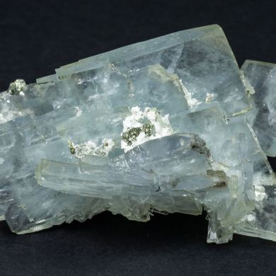 Baryte with Quartz and Pyrite