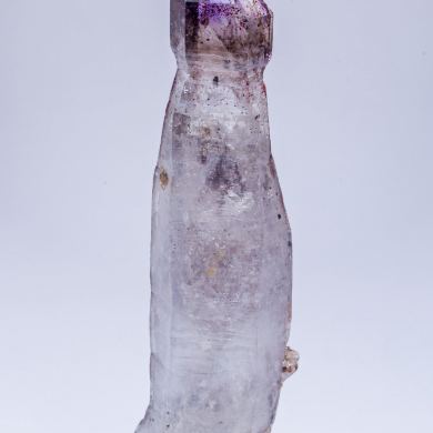 Quartz scepter (variety amethyst)