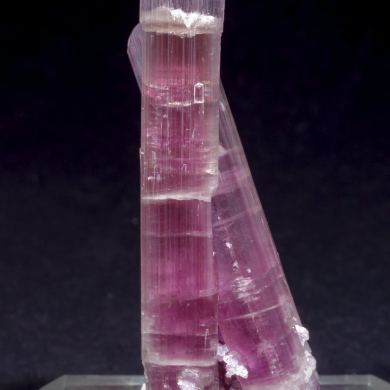 Elbaite (variety rubellite) with 'lepidolite'