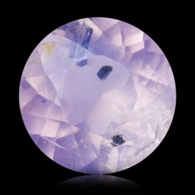 Pink quartz with diopside 2,72 ct 