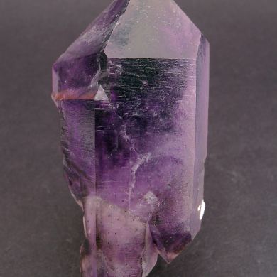 Doubly terminated Quartz (variety amethyst) scepter