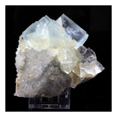 Fluorite + Quartz.