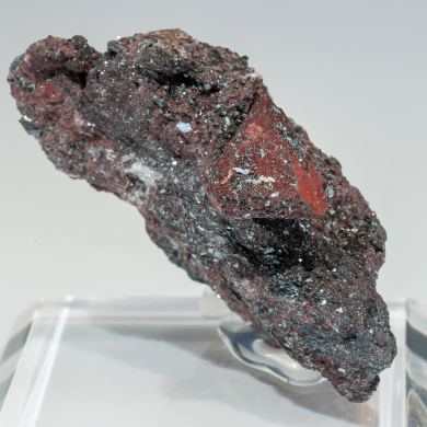 Zunyite with Hematite