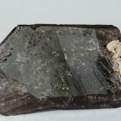 Axinite-(Fe) with Calcite