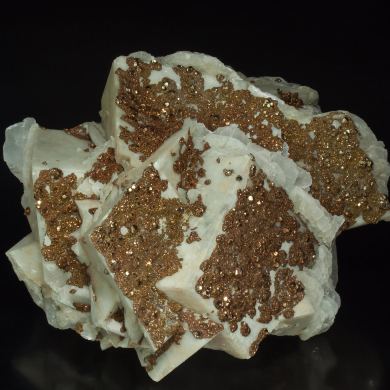 Calcite with Pyrite